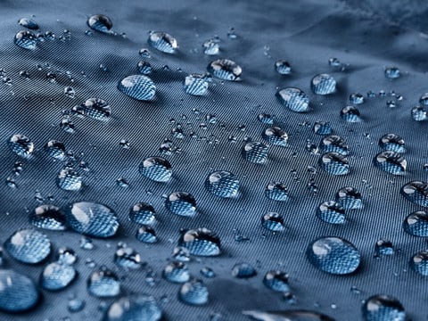 What is the difference among water-resistant, water-repellent and water-proof clothing?